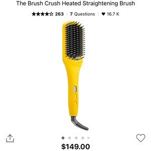 Dry bar brush crush